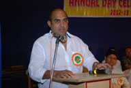 Mr. Kishore Rathod – Senior Editor of DNA News Paper at our annual day
