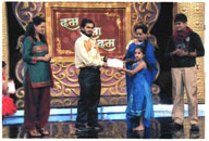 T V Show Dum Dama Dum Prize winner our student Ms. Apurva Patil
