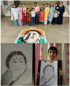 Art Competion (Drawing & Rangoli)